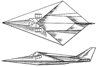 Illustration for article titled Meet Northrop's XST, The Plane That Lost Out To The Original Stealth Jet